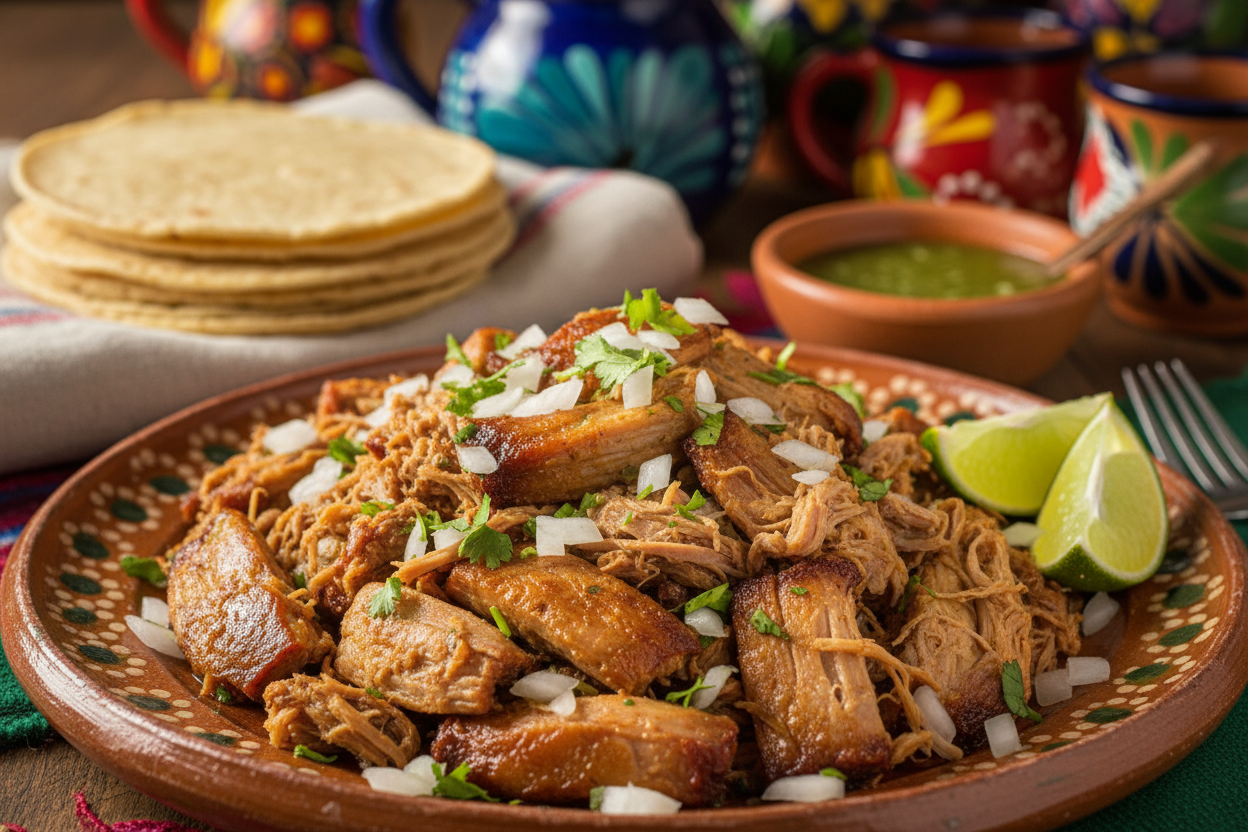 Comida mexicana carnitas