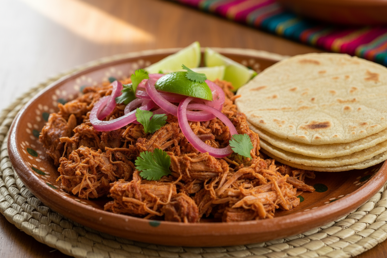 comida mexicana cochinita