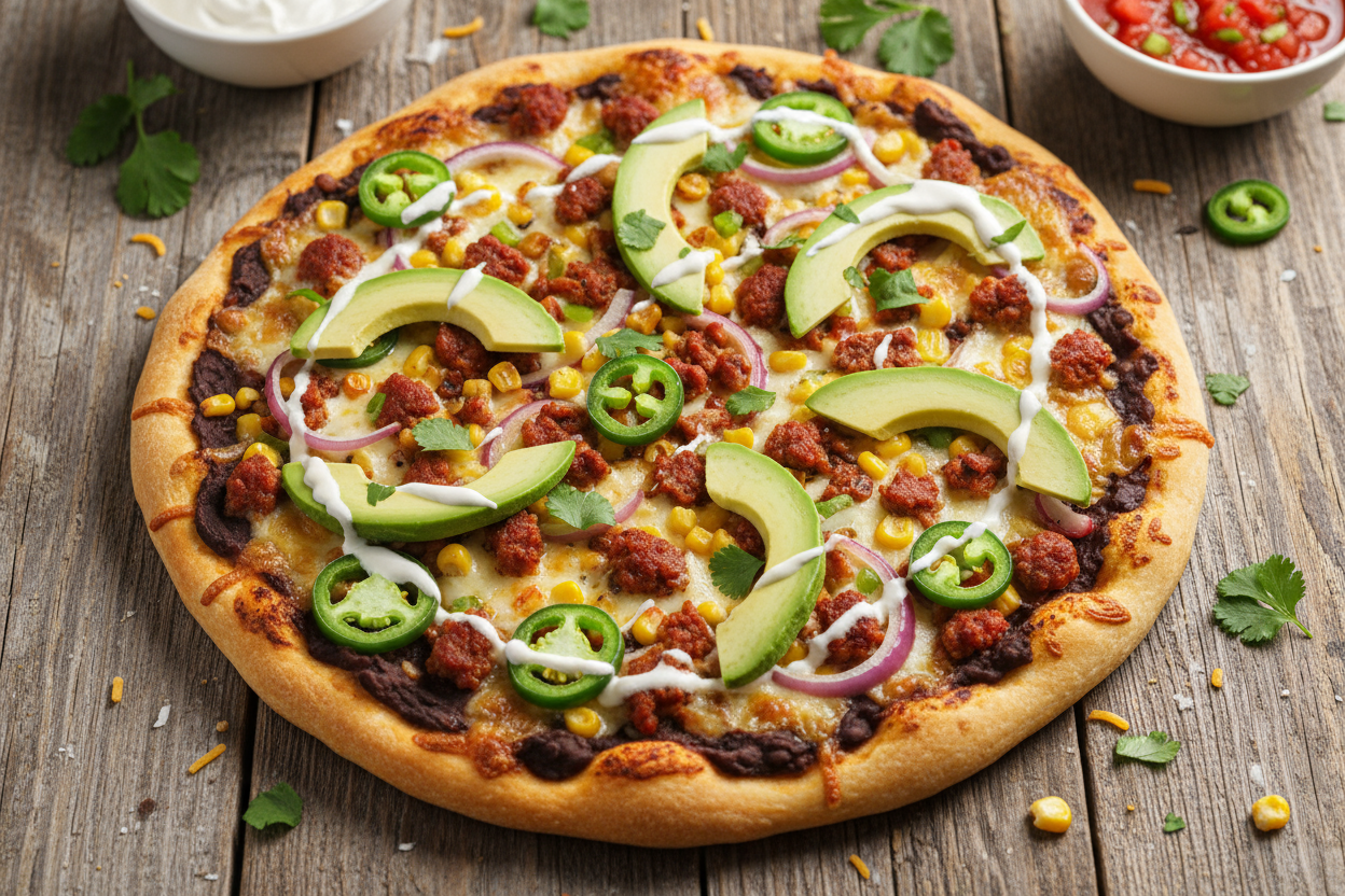 pizza mexicana